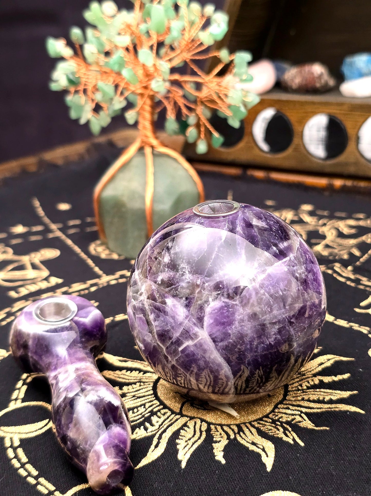 Amethyst Gemstone Spoon