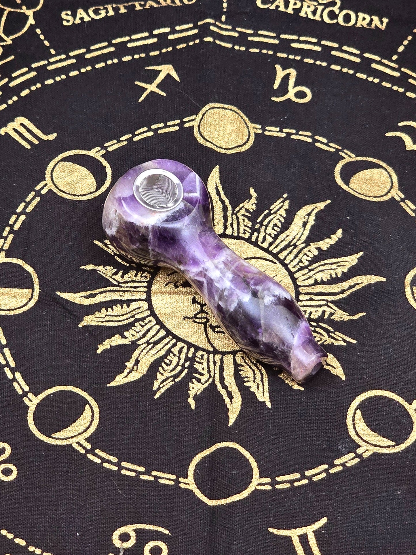 Amethyst Gemstone Spoon