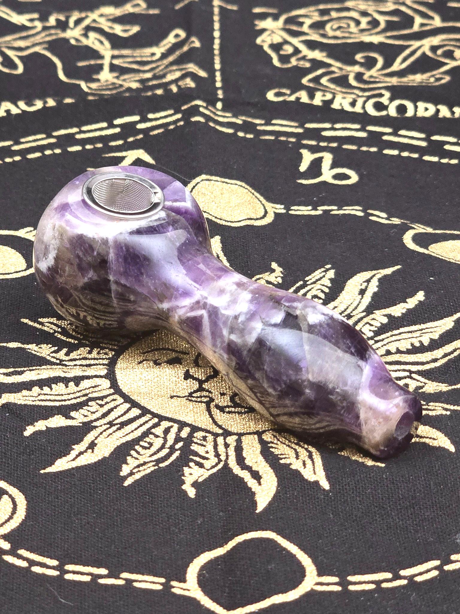 Amethyst Gemstone Spoon