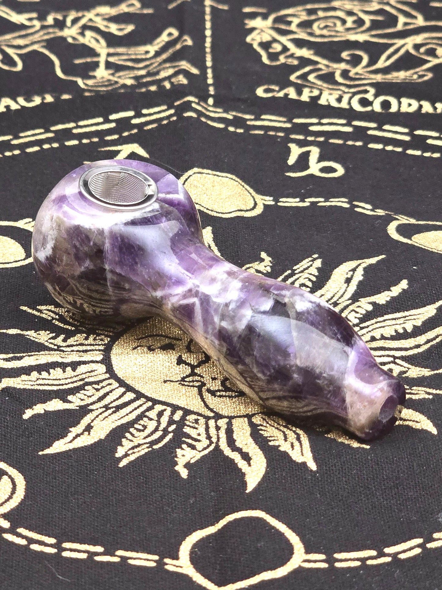 Amethyst Gemstone Spoon