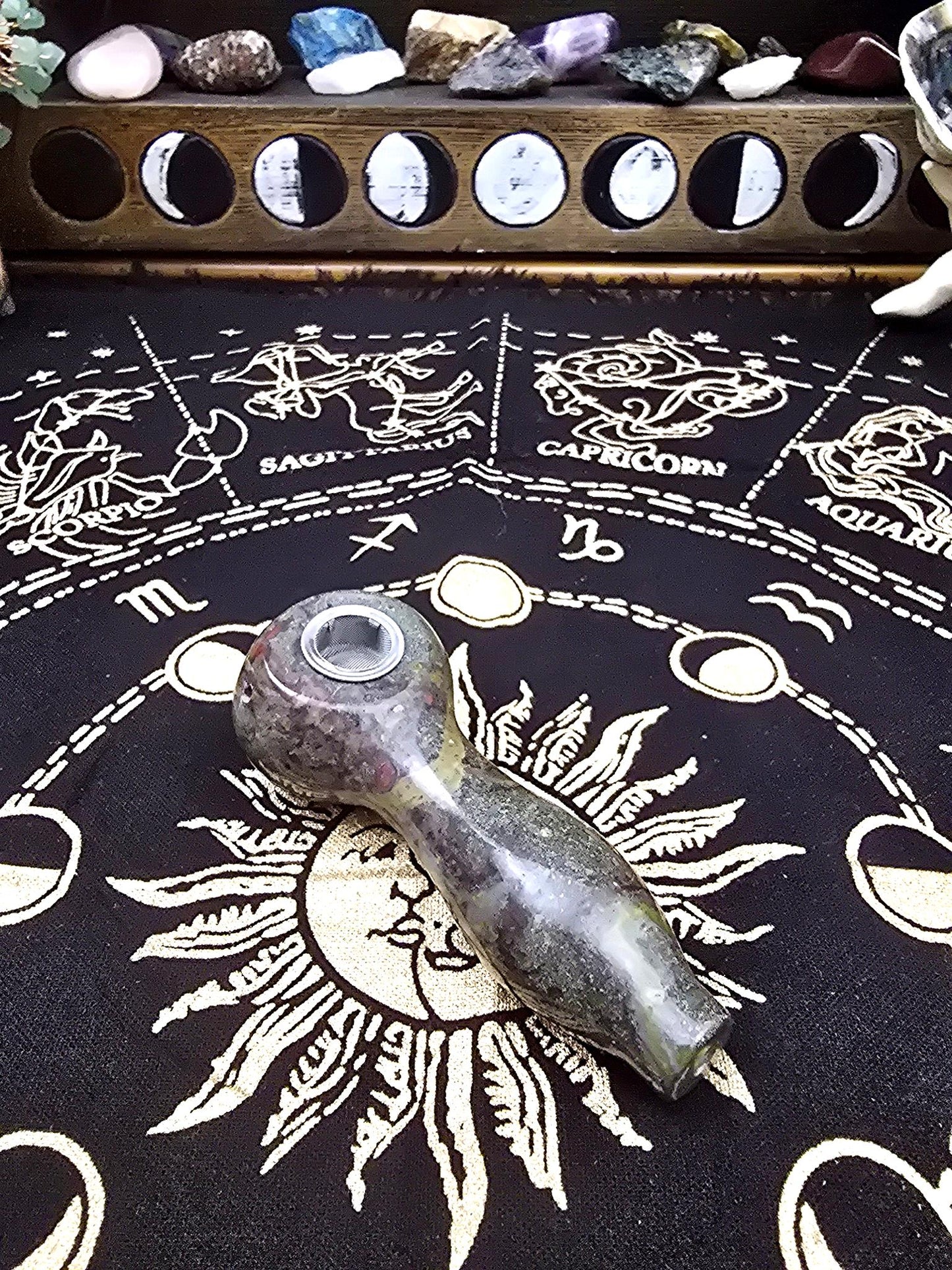 Dragon's Blood Gemstone Spoon