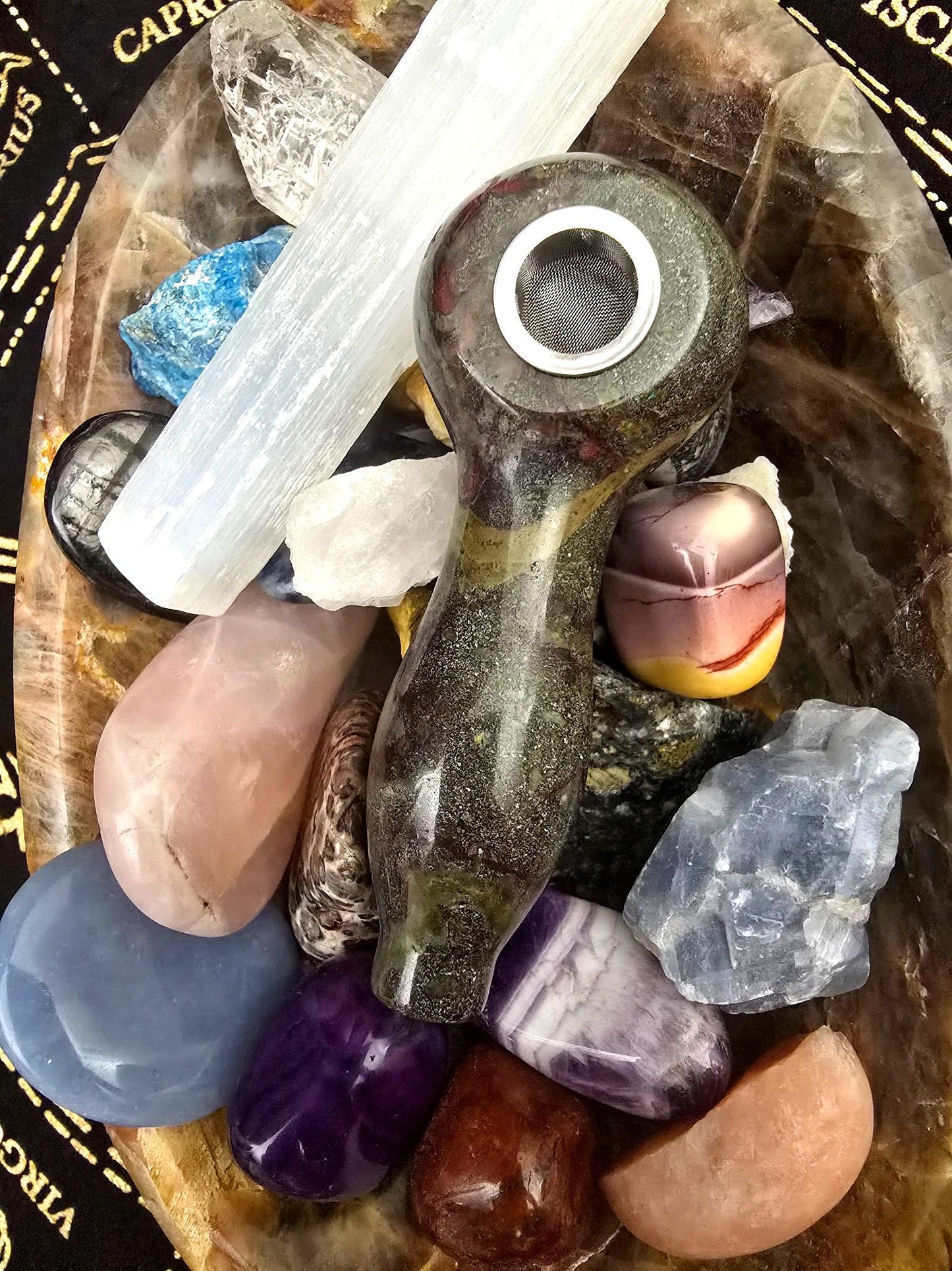 Dragon's Blood Gemstone Spoon