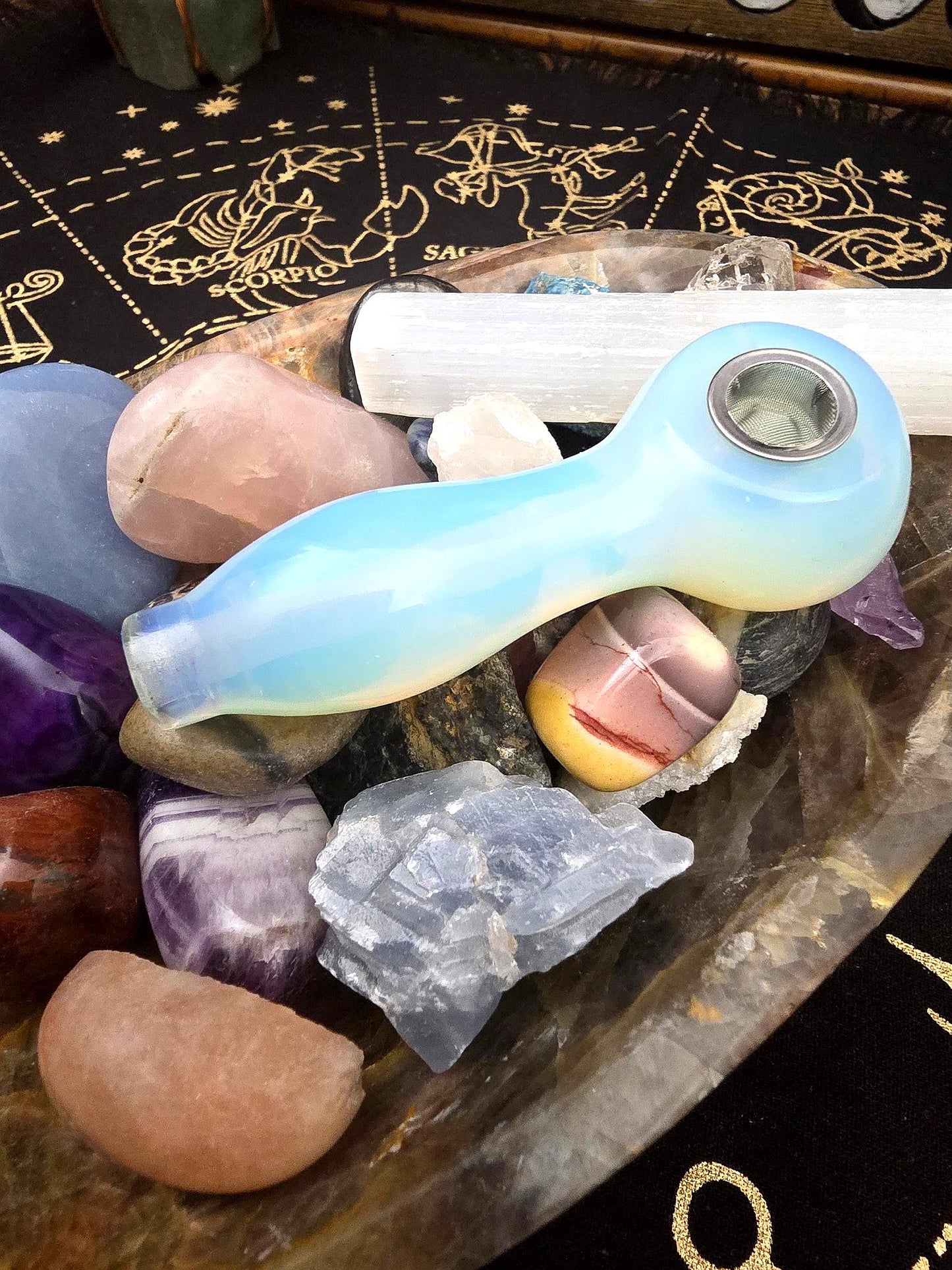 Opalite Gemstone Spoon