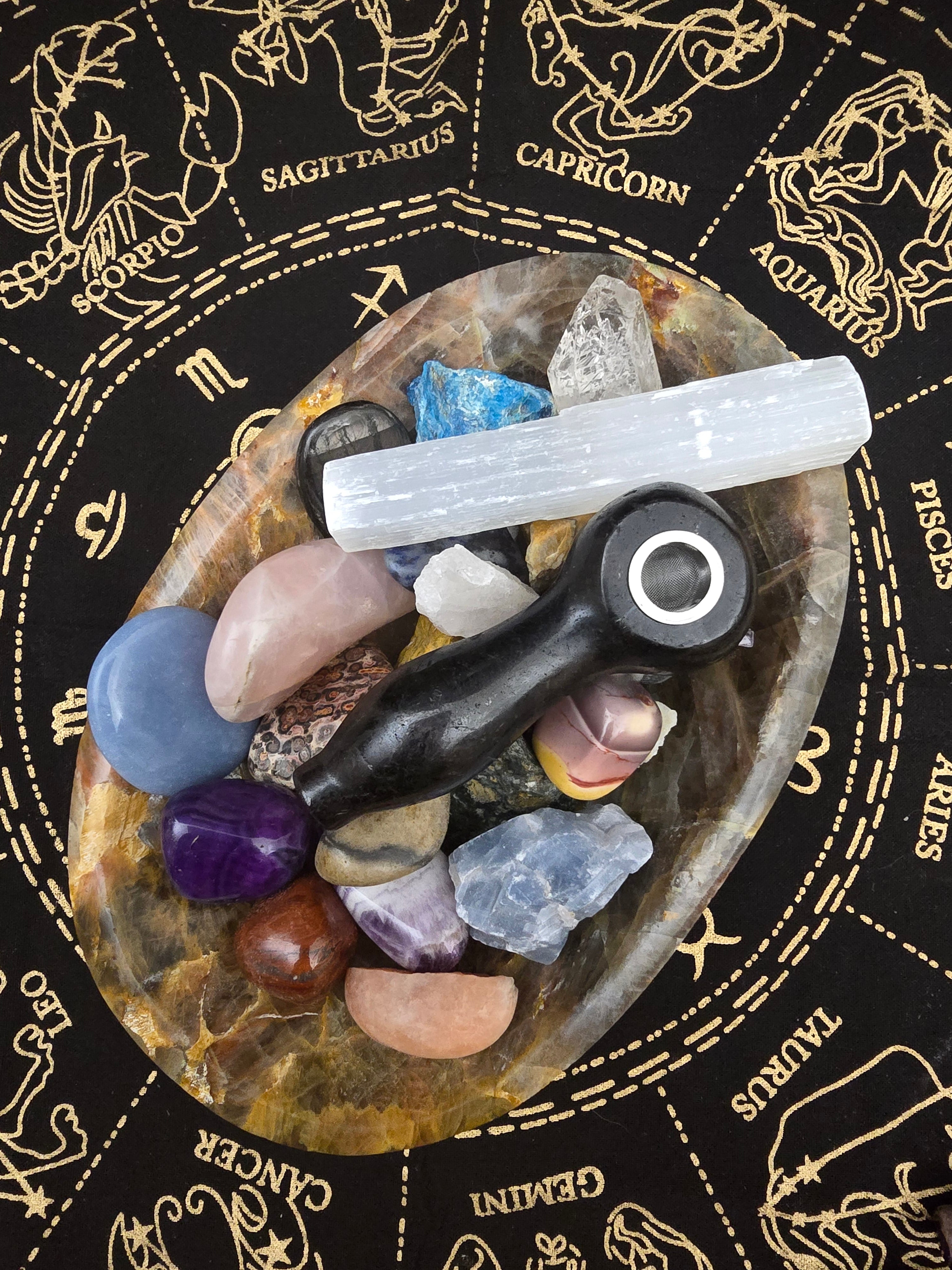 Astrophyllite Gemstone Spoon