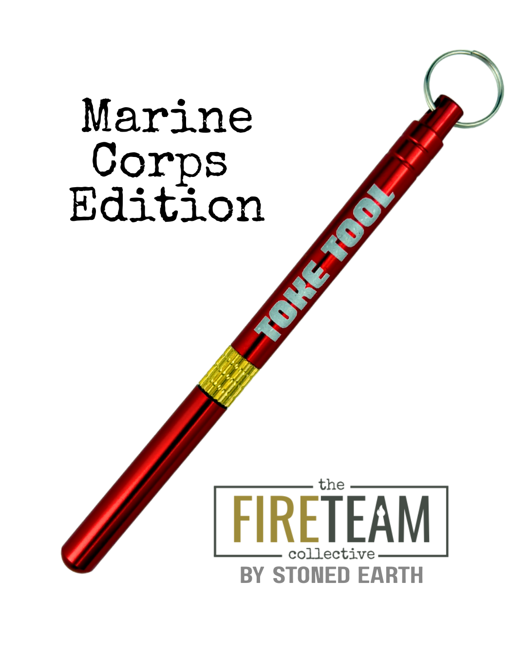 Marine Corps Edition Toke Tool - Pick, Pack, Scoop - All-in-One Keychain Accessory