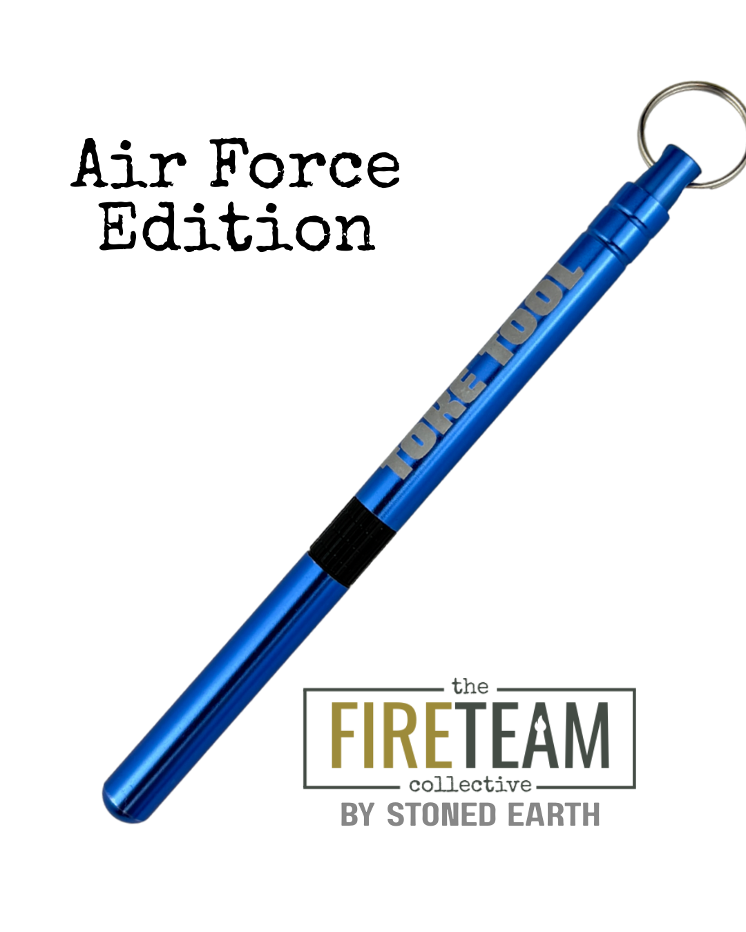 Air Force Edition Toke Tool - Pick, Pack, Scoop - All-in-One Keychain Accessory