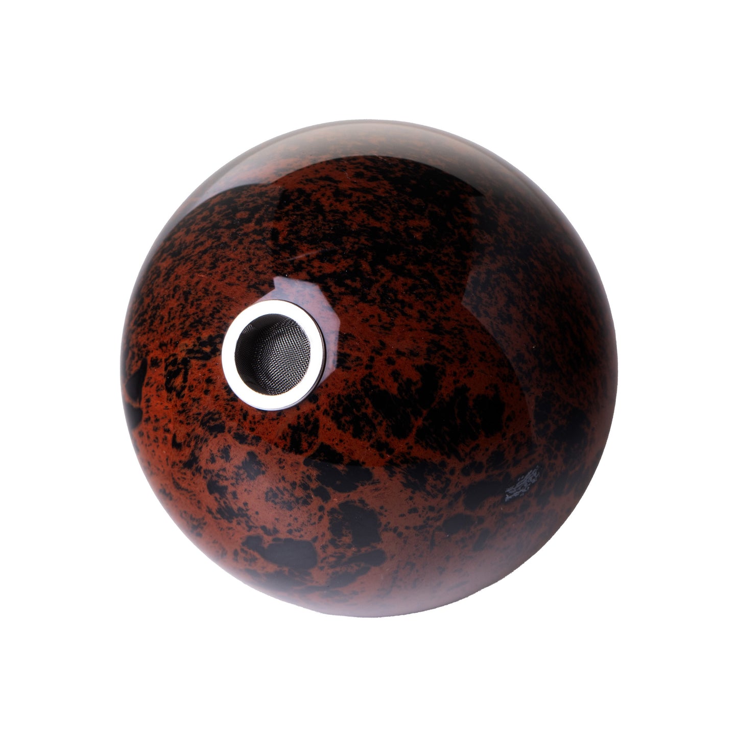 Red Obsidian Gemstone Globe