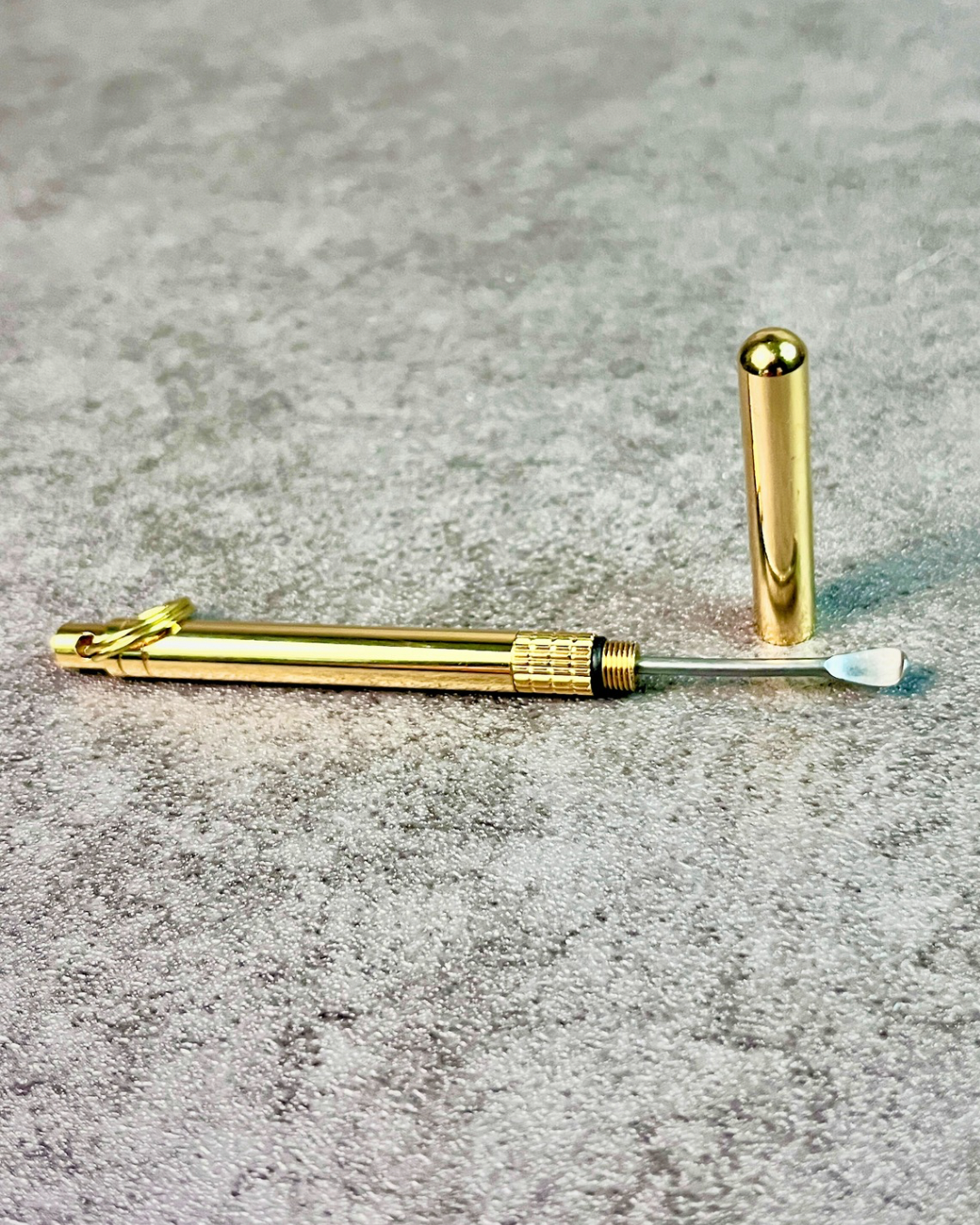 24k Gold Edition Toke Tool - Pick, Pack, Scoop - All-in-One Keychain Accessory