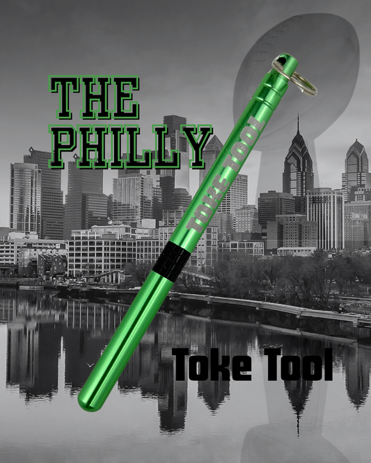 Philadelphia Football Edition Toke Tool - Pick, Pack, Scoop - All-in-One Keychain Accessory