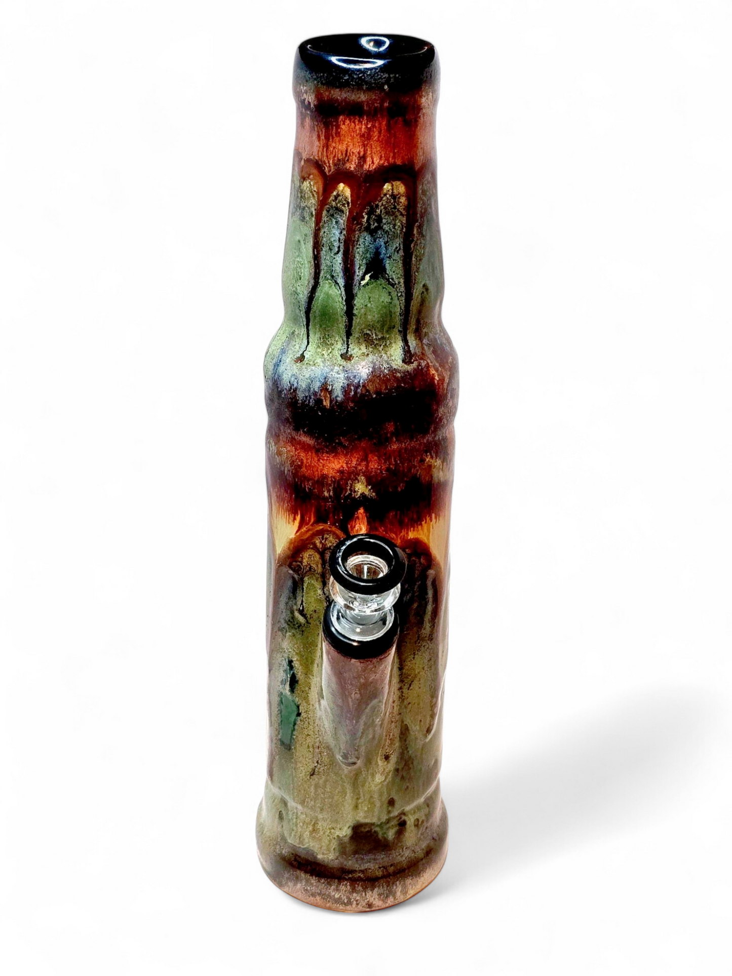 Green Legalize Nature Ceramic Bong - Lady Liberty Stoned Earth x Berkshire