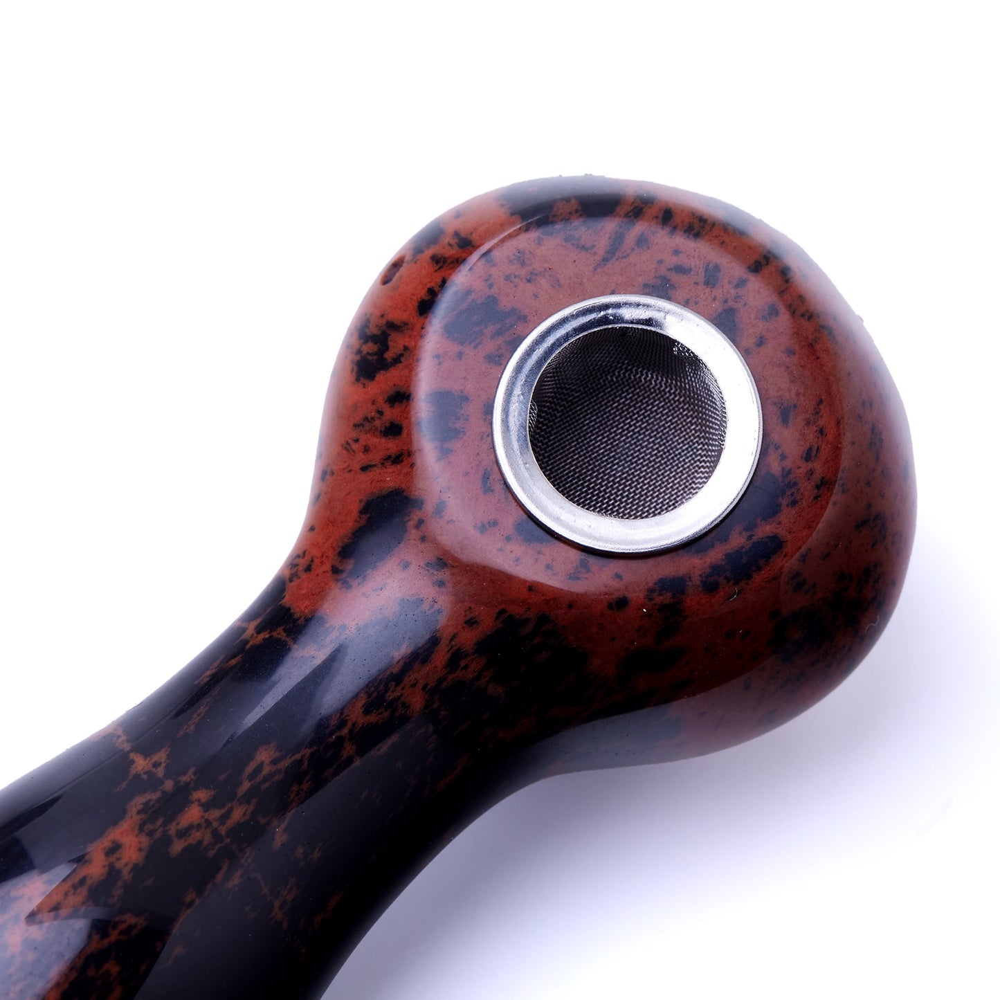 Red Obsidian Gemstone Spoon