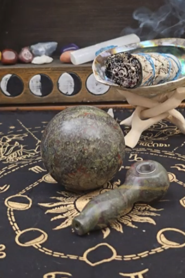 Dragon's Blood Globe Gemstone