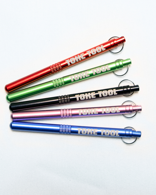The Toke Tool - OG Brass, Black, Green, Blue, Pink, or Red