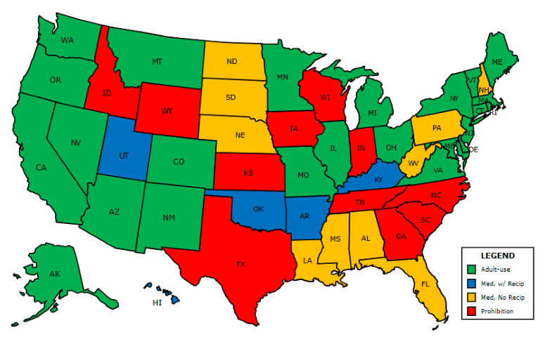 Medical Marijuana Card Reciprocity 2025