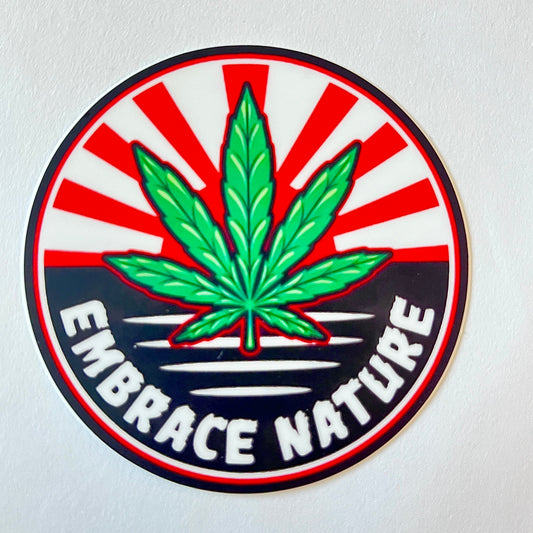 Embrace Nature Sticker 3”