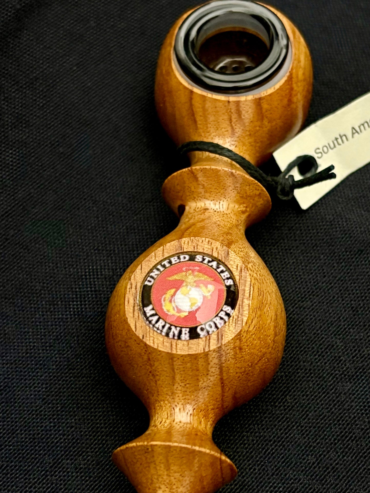 Marine Corps Edition II -  5.5" Handcrafted South American Tornillo Wood Piece - The Fireteam Collective