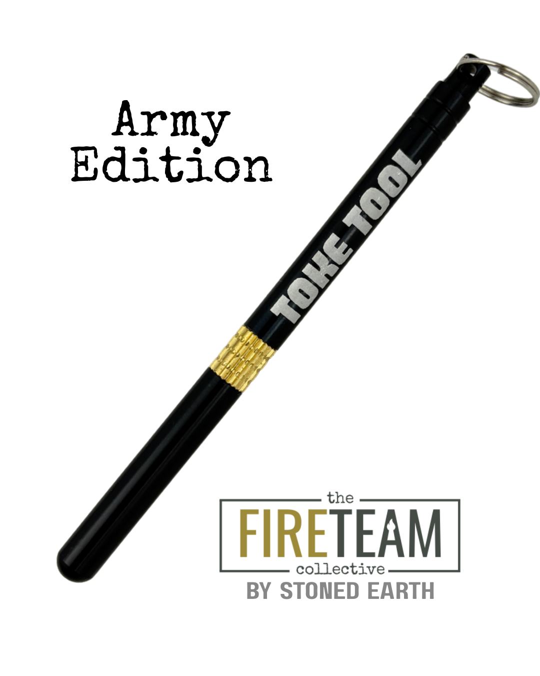 Army Edition Toke Tool - Pick, Pack, Scoop - All-in-One Keychain Accessory