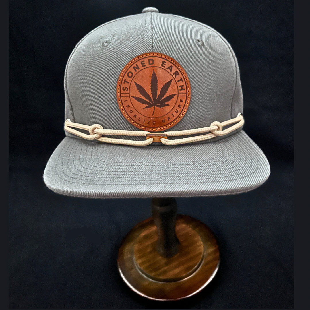 Legalize Nature Leather Patch Snap Back