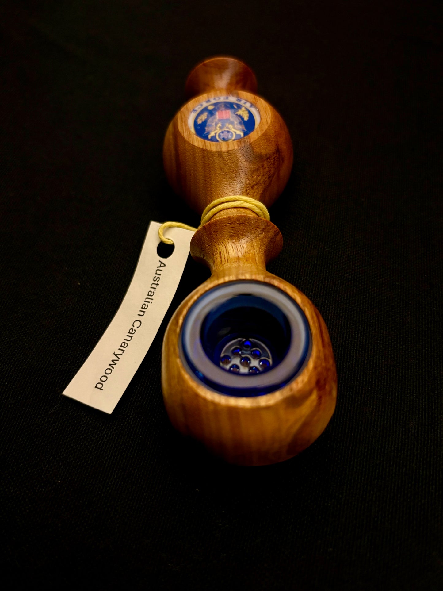 Air Force Edition -  5.5" Handcrafted Canarywood Wood Piece - The Fireteam Collective