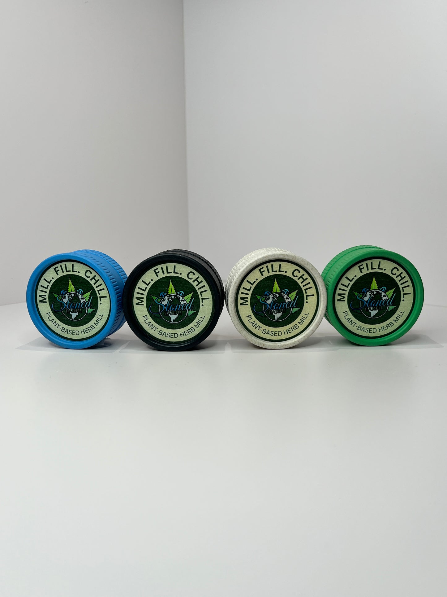Biodegradable, 2-pc Hemp-based Herb Mill/Grinder (2-PACK)