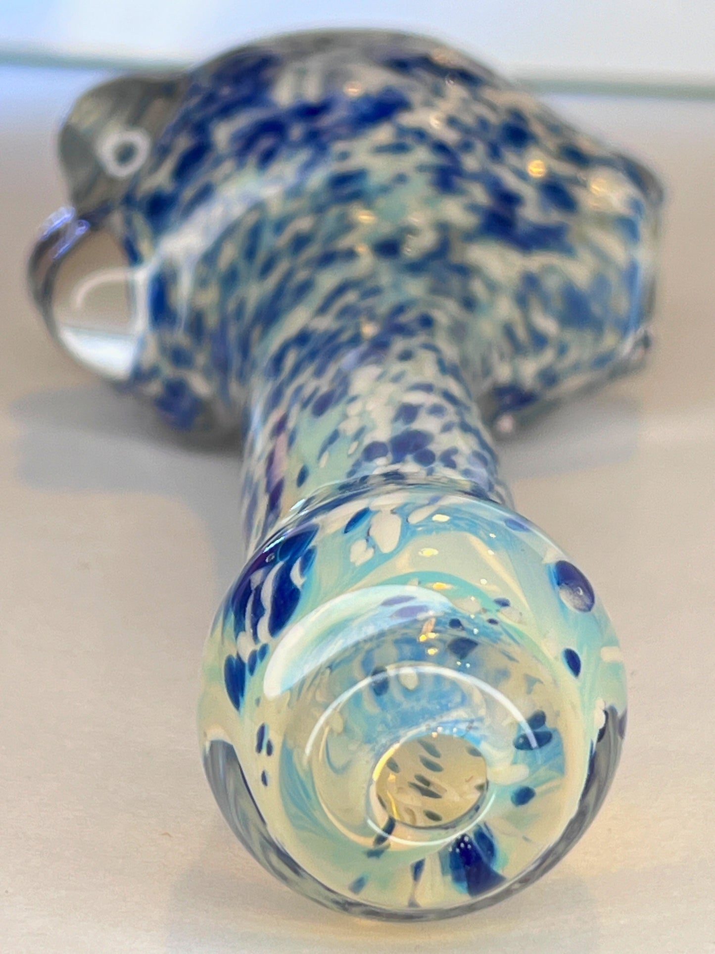 LAST PRISONER PROJECT RAFFLE: 4.25" Custom Artist-Blown Glass Hammerhead Spoon