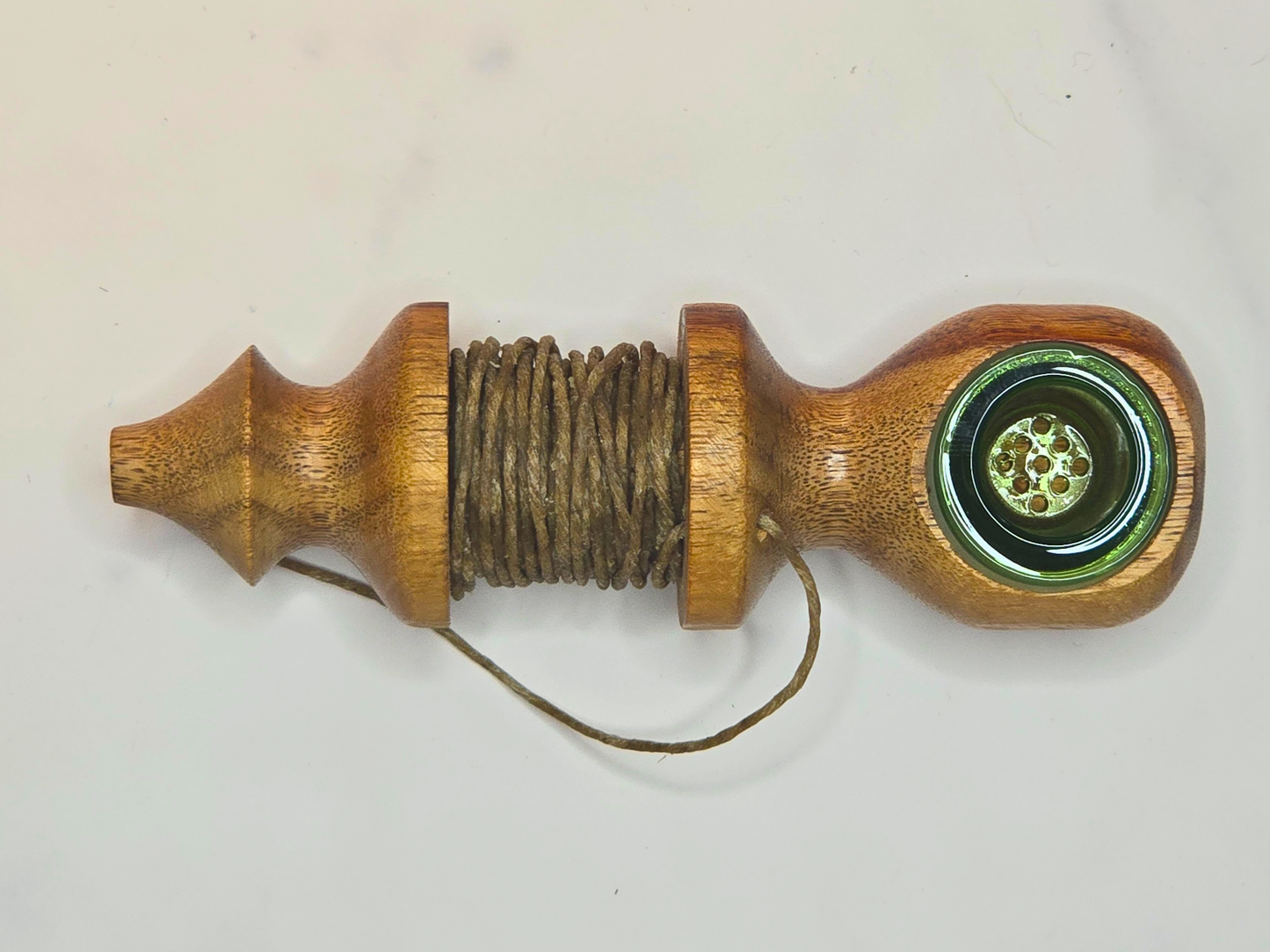 Australian Canarywood Hempwick Pipe