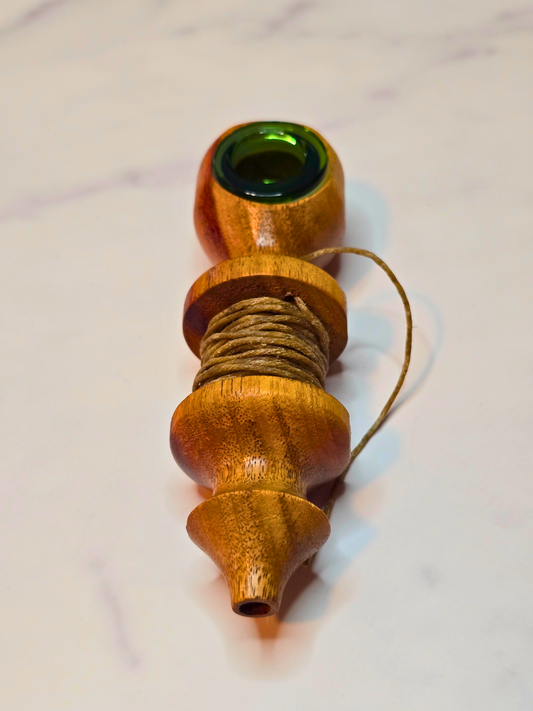 Australian Canarywood Hempwick Pipe